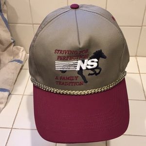 Robertson baseball style hat made in Taiwan